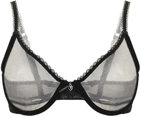 bra sheer top|woman wearing mesh bra.